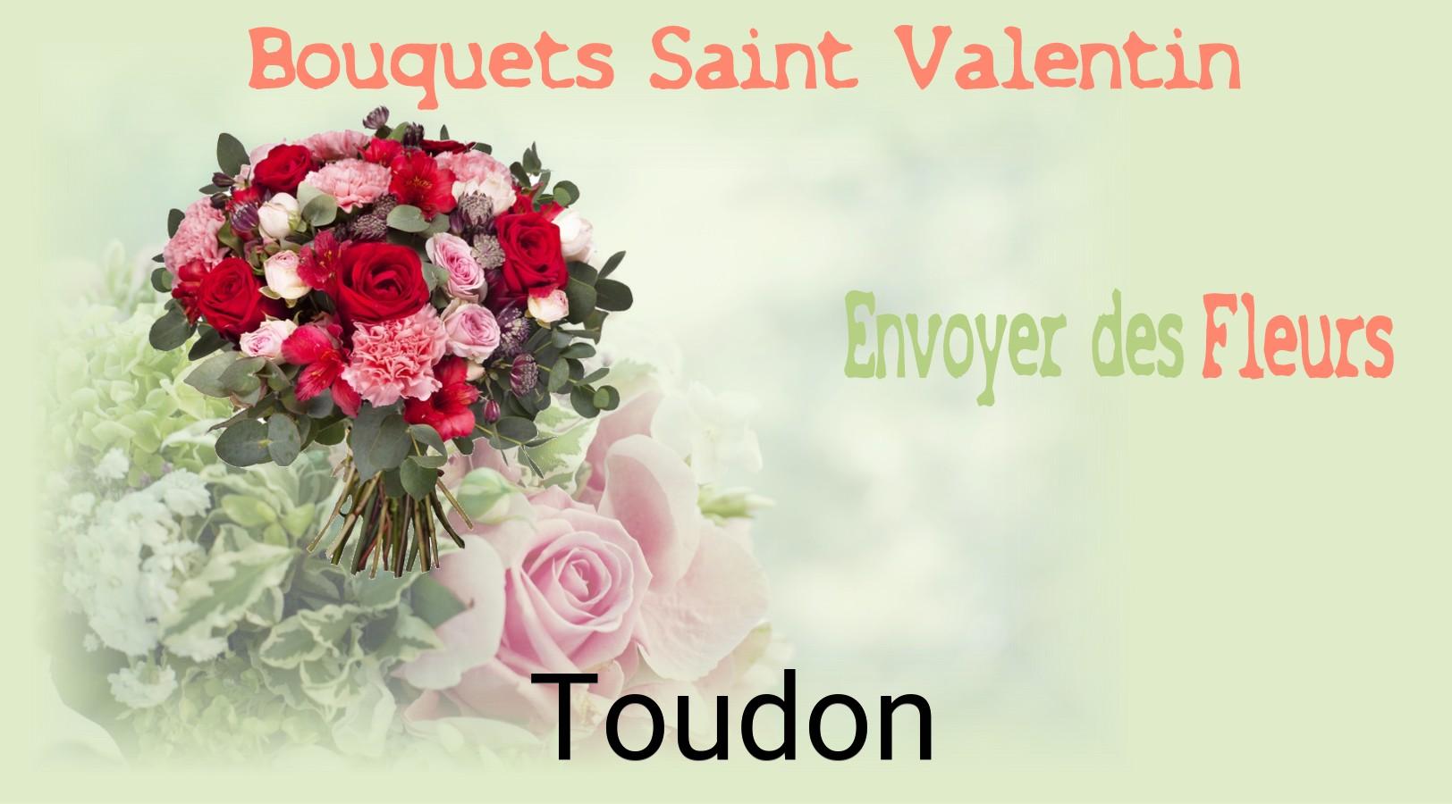 Roses de Saint-Valentin livrées à Toudon